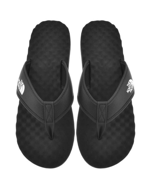 The North Face Black Base Camp Flip Flops for men