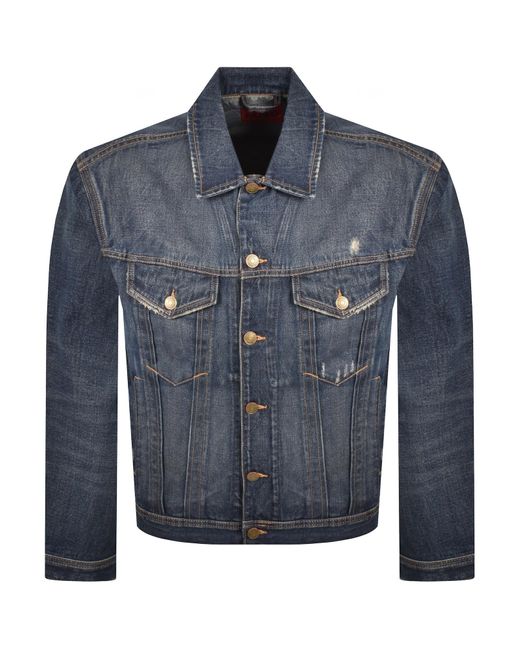 HUGO Blue 095 Denim Jacket Medium for men