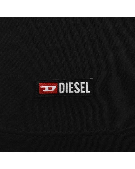 DIESEL Black Walty D Core 2 Pack Vests for men