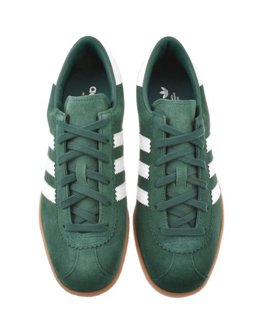 Adidas Originals Green Stadt Trainers for men