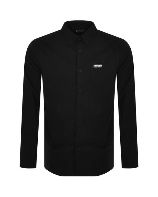 Barbour Black Kinetic Shirt for men