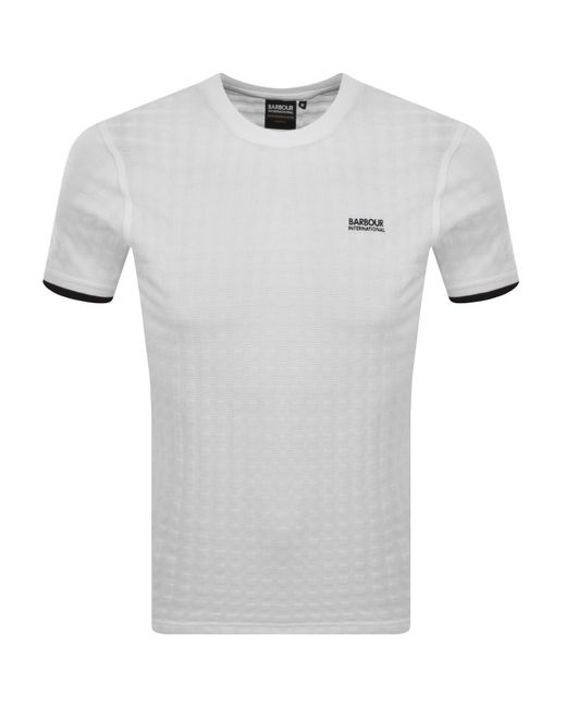 Barbour Gray Langston T Shirt for men