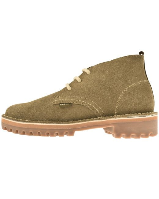 Barbour Natural Hobart Chukka Boots for men