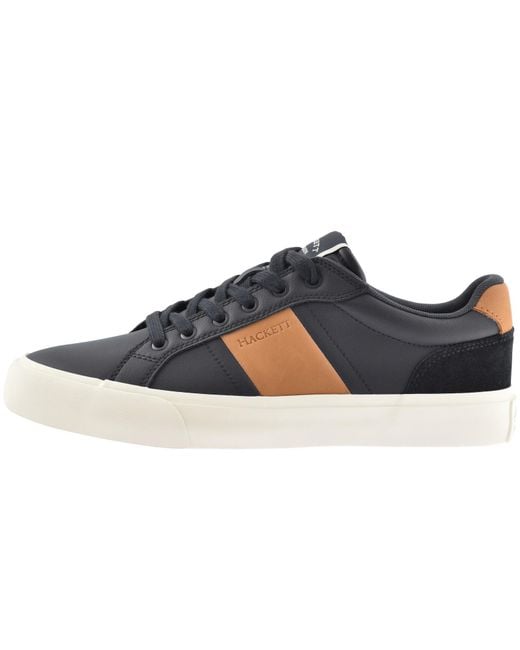 Hackett Blue Blake Max Trainers for men
