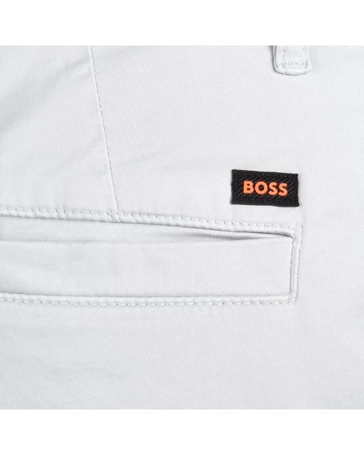 BOSS by HUGO BOSS Boss Sisla 4 Cargo Trousers in Gray for Men | Lyst