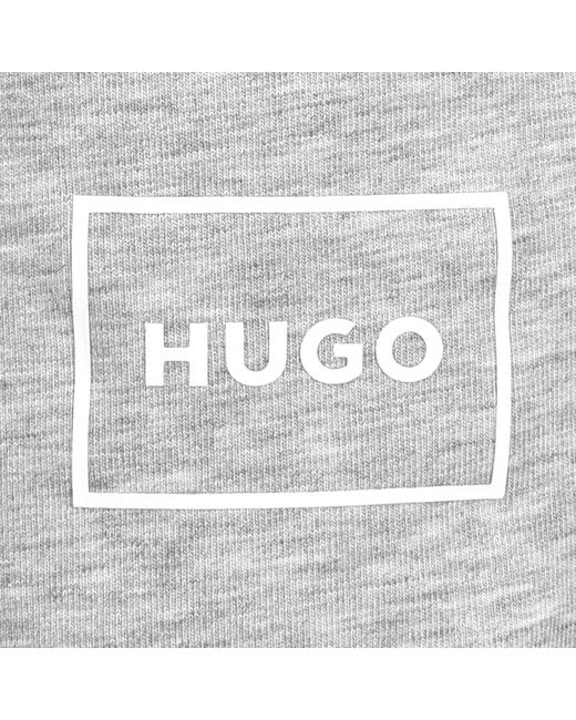 HUGO Gray Laze Shorts for men