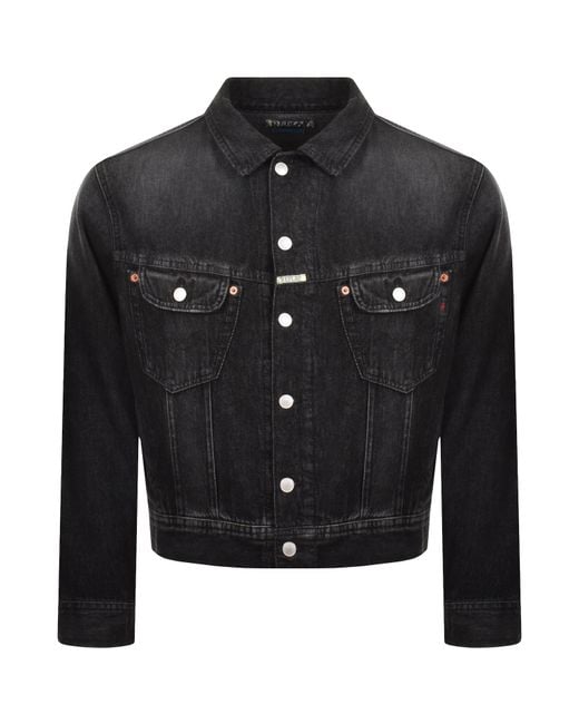 Replay Black Denim Jacket for men