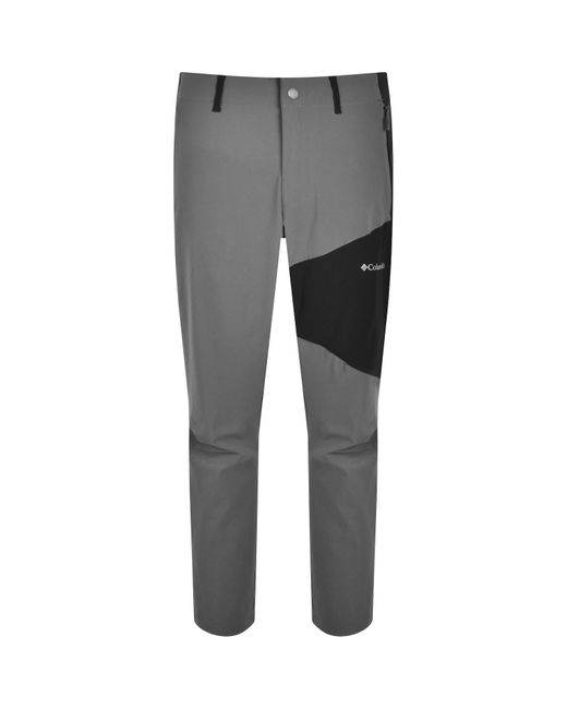 Columbia Gray Tech Softshell Trousers for men