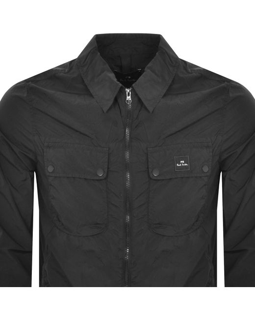 Paul Smith Black Zipped Front Jacket for men