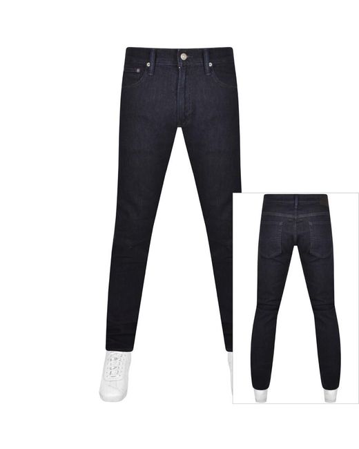 Ralph Lauren Blue Miller Dark Wash Jeans for men