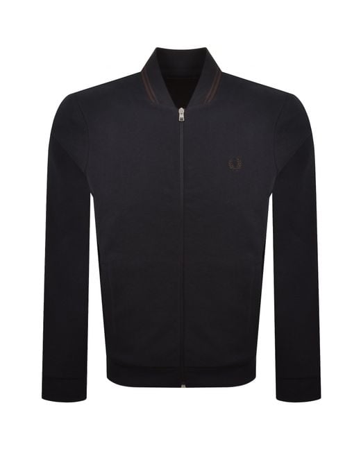 Fred Perry Blue Bomber Jacket for men