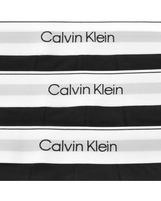 Calvin Klein Black Underwear 3 Pack Boxer Briefs for men