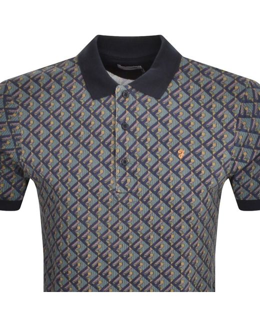 Farah Gray Hayden Polo T Shirt for men