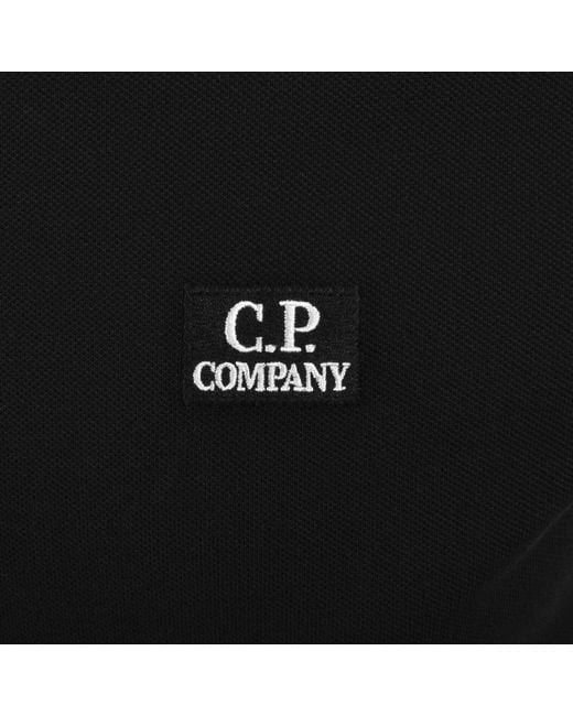 C P Company Black Cp Company Polo T Shirt for men