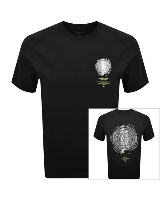 Marshall Artist Black Space Face T Shirt for men