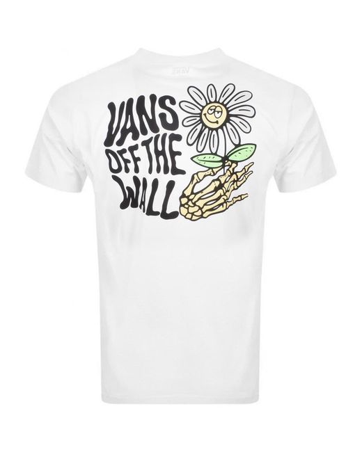 Vans Cotton Skull Daze Crew Neck T 