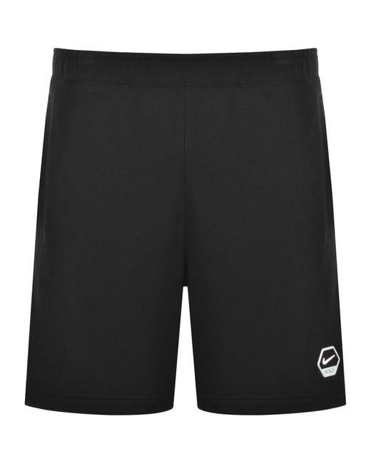 Nike Black Sportswear Fleece Shorts for men