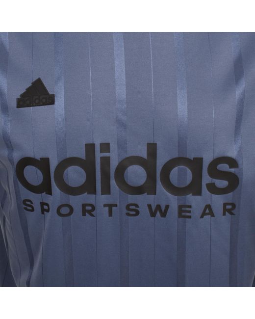 Adidas Originals Blue Adidas Sportswear Tiro T Shirt for men