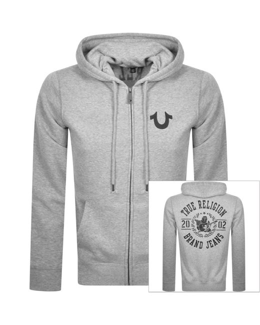 true religion logo hoodie