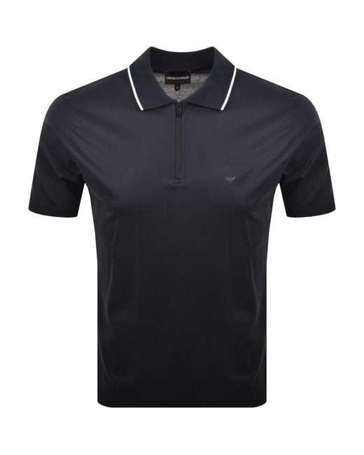 Armani Black Emporio Travel Essential Polo for men