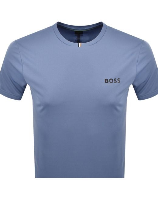 Boss Blue Boss Toc Spin Training T Shirt for men