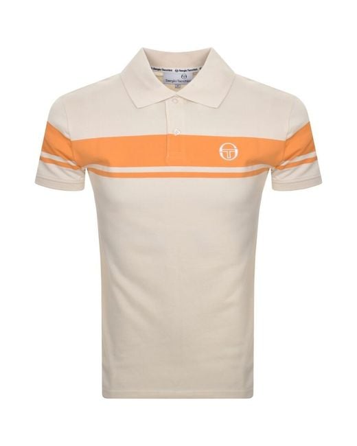 Sergio Tacchini White Young Line Polo T Shirt for men