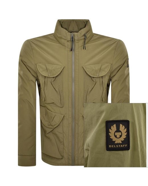 Belstaff Green Quad Jacket for men