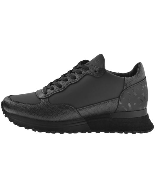 Mallet Black Popham Trainers for men