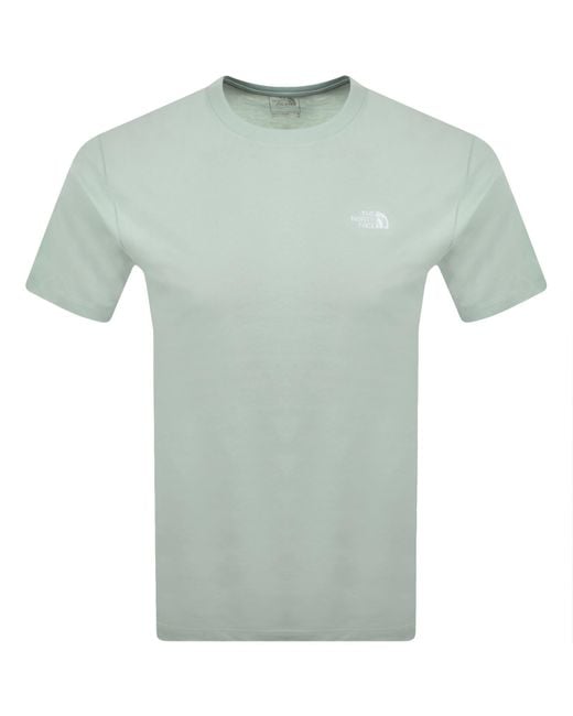 The North Face Green Evolution Simple T Shirt for men