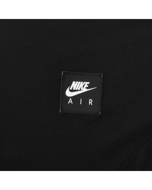 Nike Black Air Patch Logo T Shirt for men