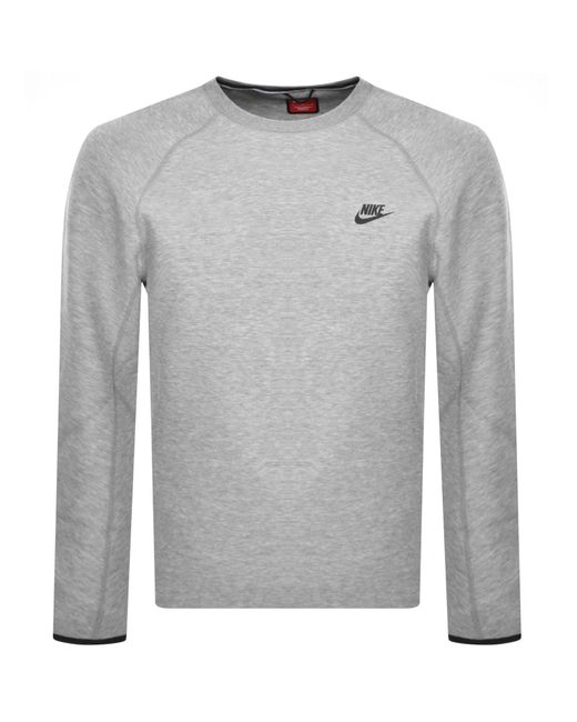 Nike Gray Logo Sweatshirt for men