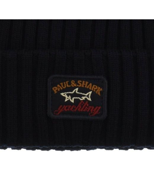 Shark Wool Paul And Shark Beanie Hat 