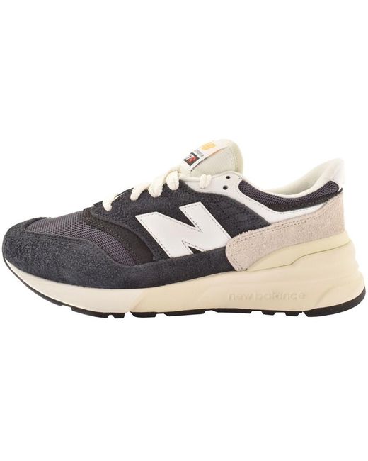 New Balance White 997r Trainers for men