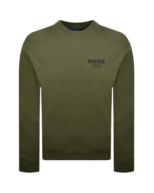 HUGO Green Nespon Sweatshirt Open for men
