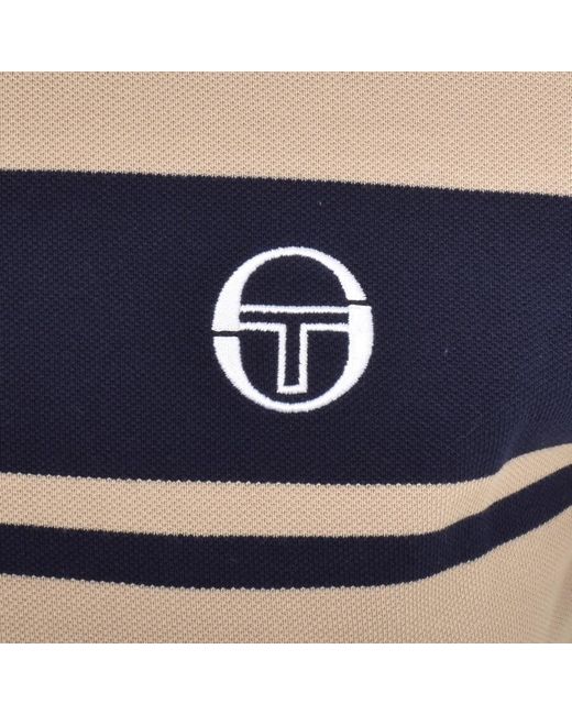 Sergio Tacchini Brown Young Line Polo T Shirt for men