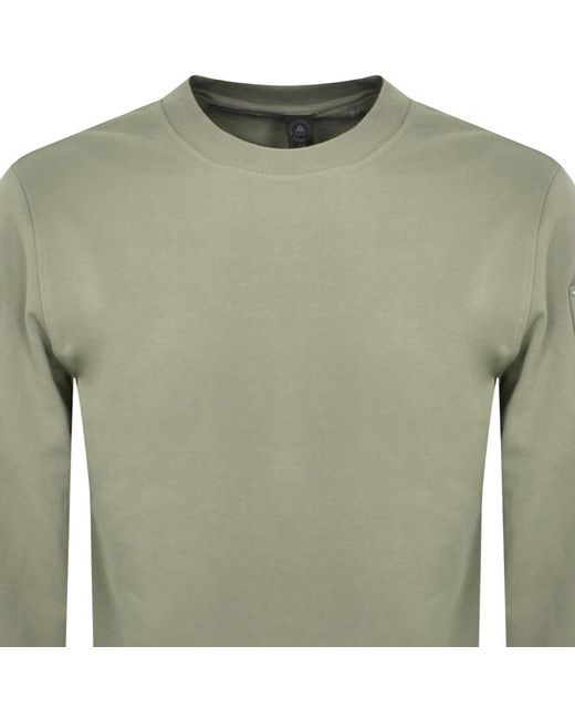 Moose Knuckles Green Hartsfield Sweatshirt for men