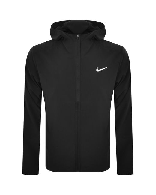 Nike Black Training Hooded Fitness Jacket for men