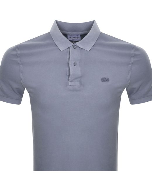 Lacoste Blue Polo T Shirt for men