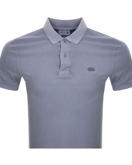 Lacoste Blue Polo T Shirt for men