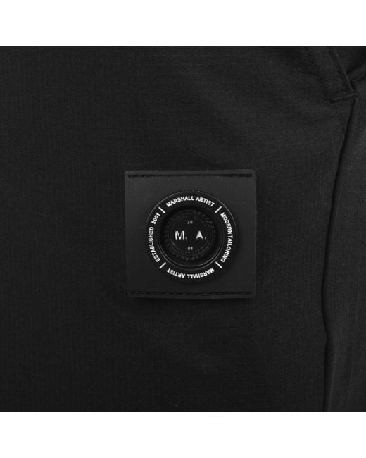 Marshall Artist Black Deriva Joggers for men