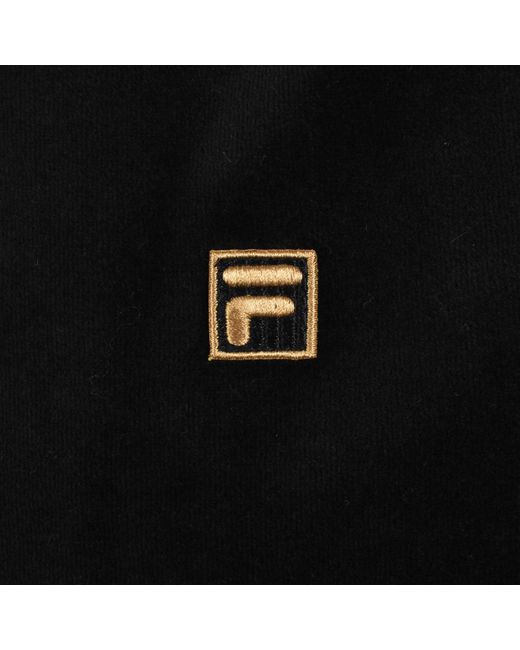 Fila Black Fila Fella Full Zip Track Top for men
