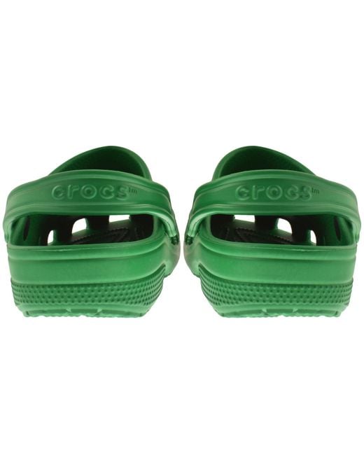 CROCSTM Green Classic Clogs for men