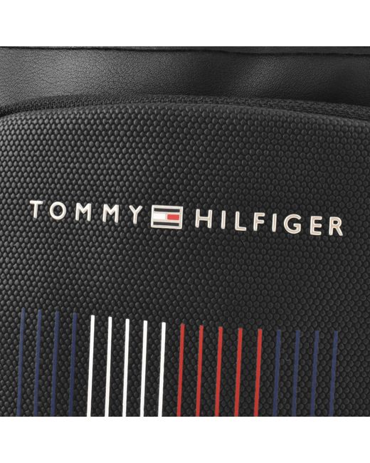 Tommy Hilfiger Black Mini Crossbody Bag for men