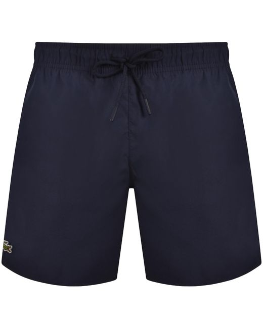 Lacoste Blue Core Essentials Swim Shorts for men