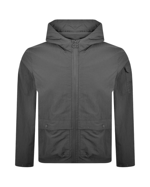 Barbour Gray Argyll Showerproof Jacket for men