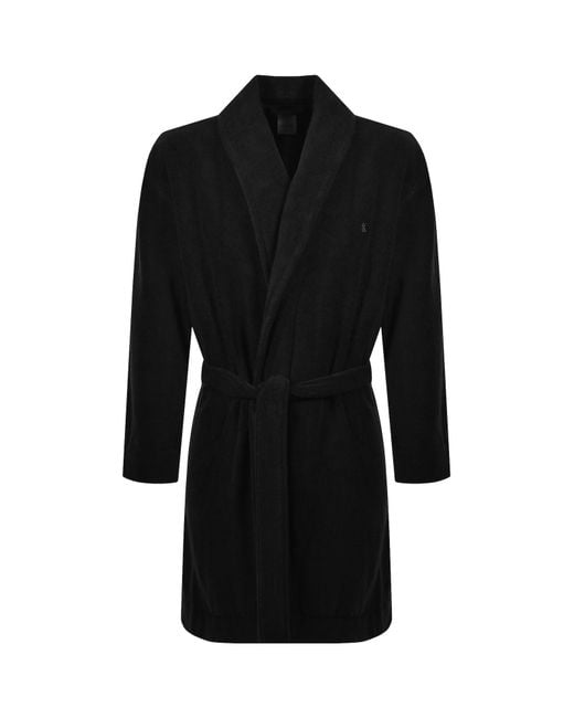 Calvin Klein Black Dressing Gown for men