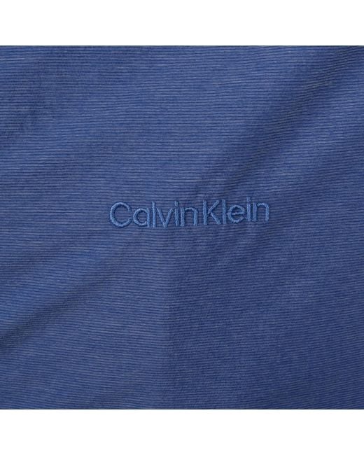 Calvin Klein Blue Lightweight Windbreaker for men