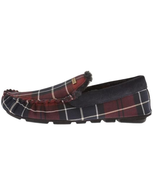 Barbour best sale slippers red