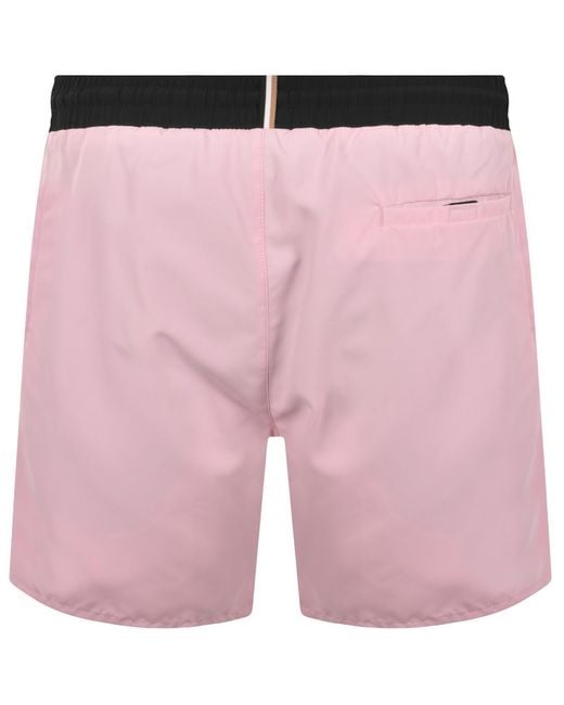 BOSS BUSINESS Pink Boss Starfish Swim Shorts Pale for men