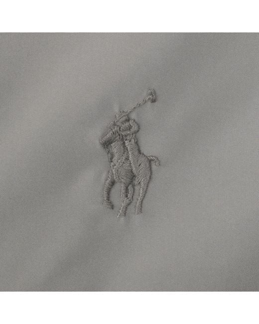 Ralph Lauren Gray Windbreaker Jacket for men
